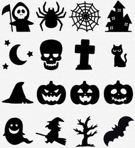 ハロウィンイラストが無料 かわいい系から白黒や塗り絵素材もフリー