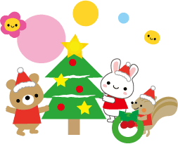 クリスマスイラストが無料 かわいい系や白黒素材も商用可能でフリー カッズンのblog